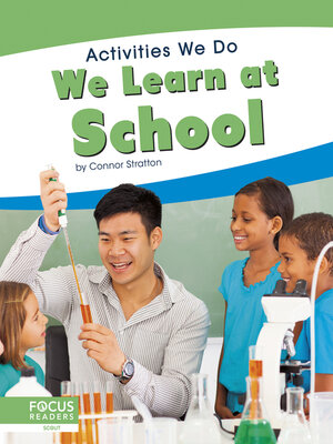 cover image of We Learn at School